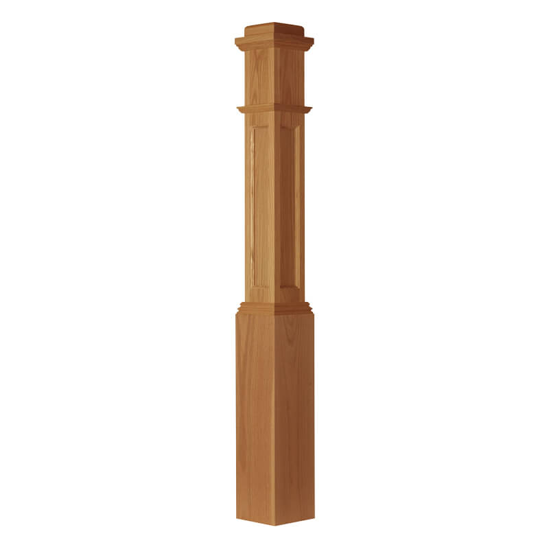 Box Newel Flat Panel 4091FP